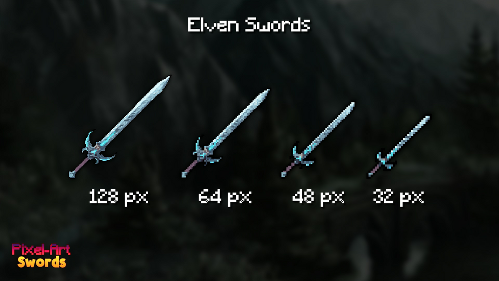 Pixel-Art Swords [Bundle] 