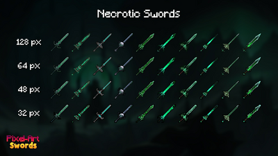 Pixel-Art Swords [Bundle] 