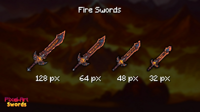 Pixel-Art Swords [Bundle] 