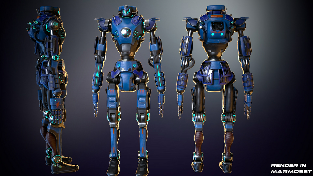 Sci-fi mech 00 