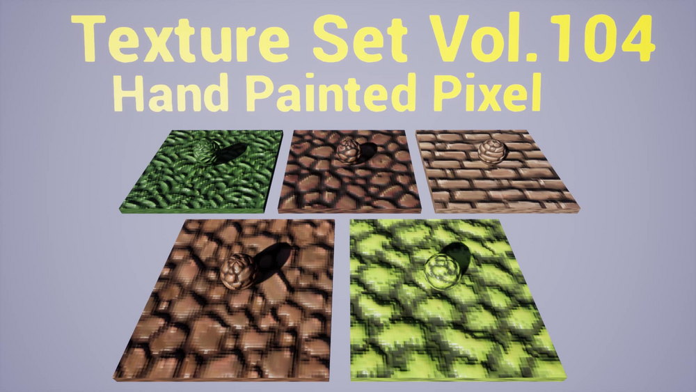 Pixel Vol.104 - Game Textures 