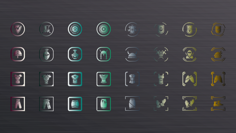 Customisable Icon Pack: Equipment 