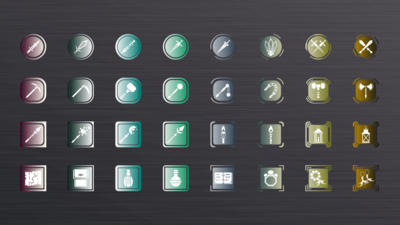 Customisable Icon Pack: Equipment 