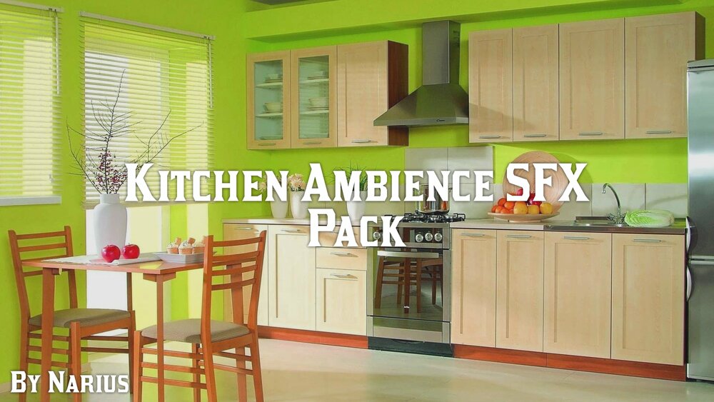 Kitchen Ambience SFX Pack 