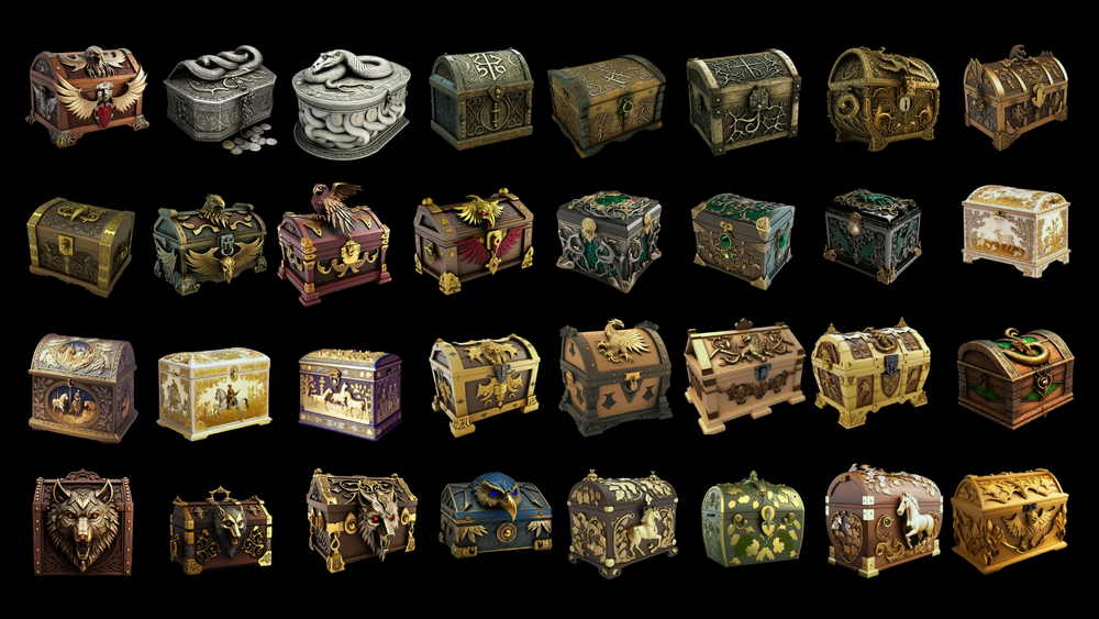 Treasure Chests - Icons 