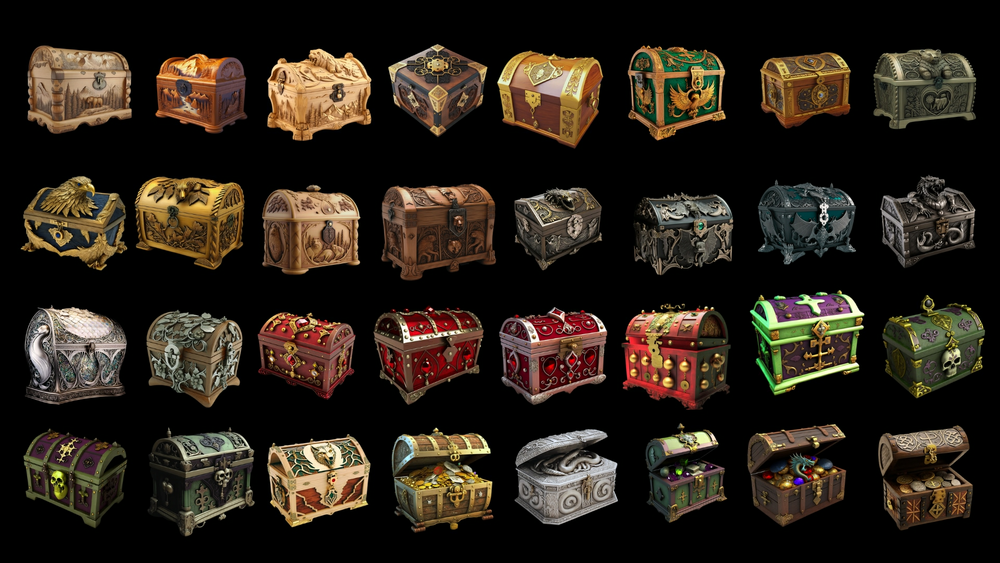 Treasure Chests - Icons 