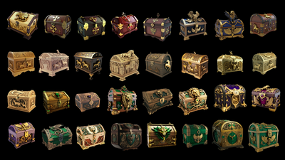 Treasure Chests - Icons 