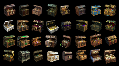 Treasure Chests - Icons 