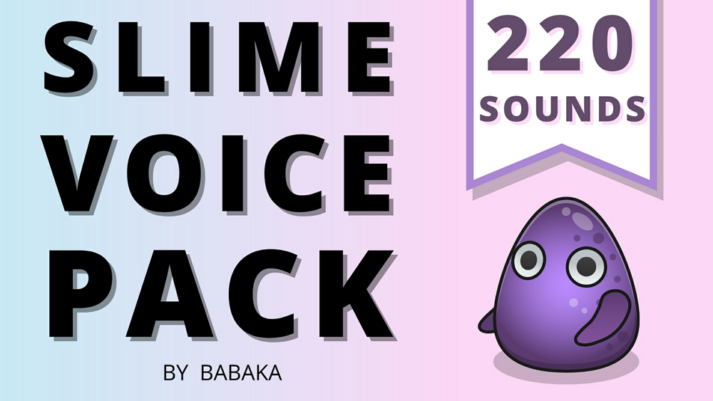 Slime Voice Pack 