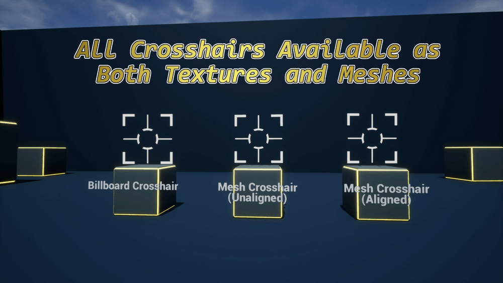 Hi-Res Crosshairs and Reticles 