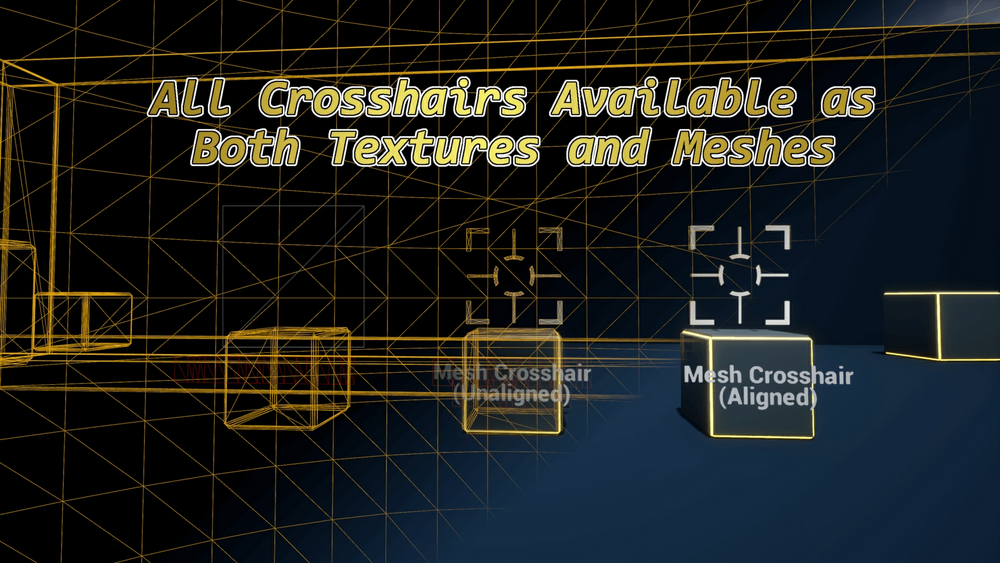 Hi-Res Crosshairs and Reticles 