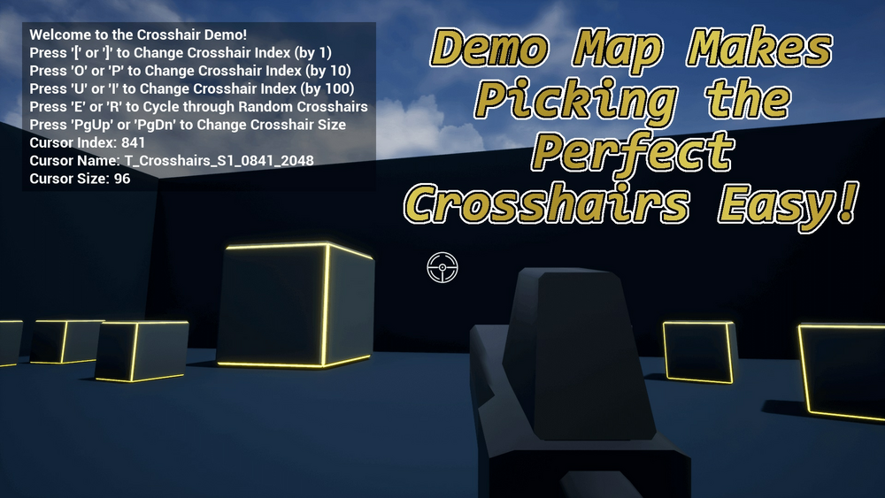 Hi-Res Crosshairs and Reticles 