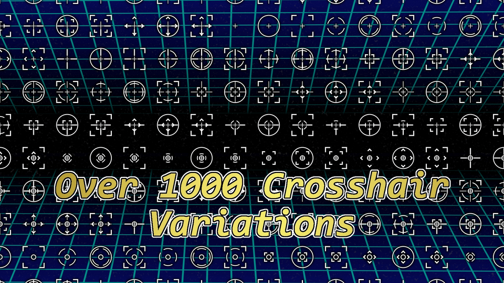 Hi-Res Crosshairs and Reticles 