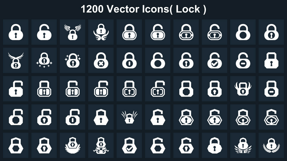 Clean Flat Icons 4 