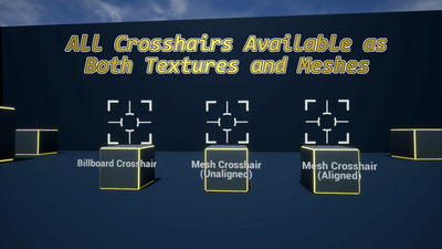 Hi-Res Crosshairs and Reticles 