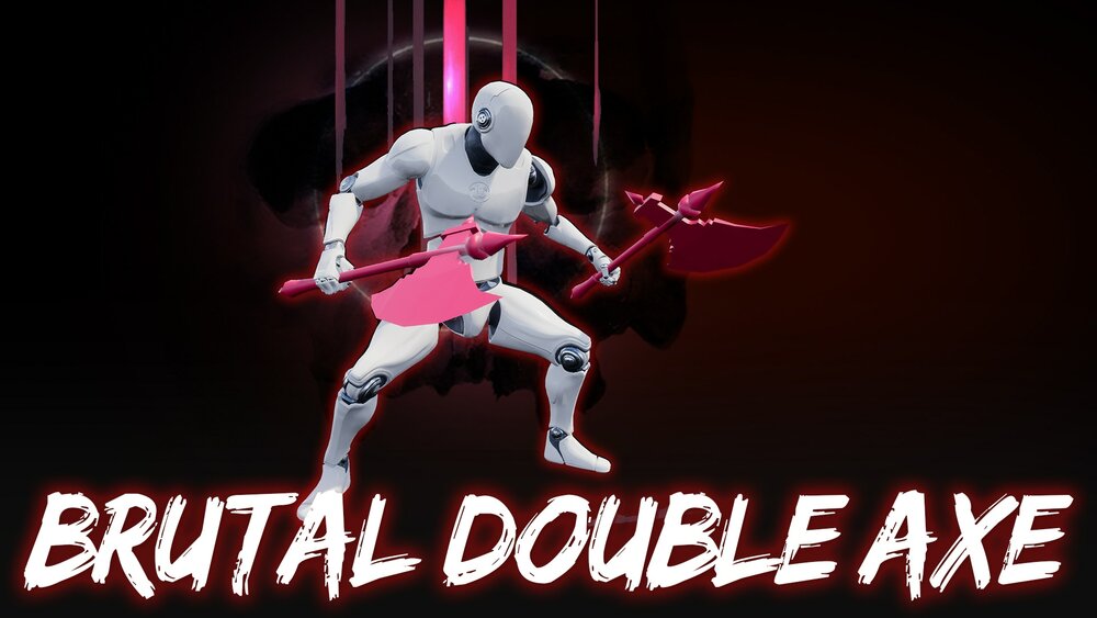 Brutal Double Axe AnimSet 