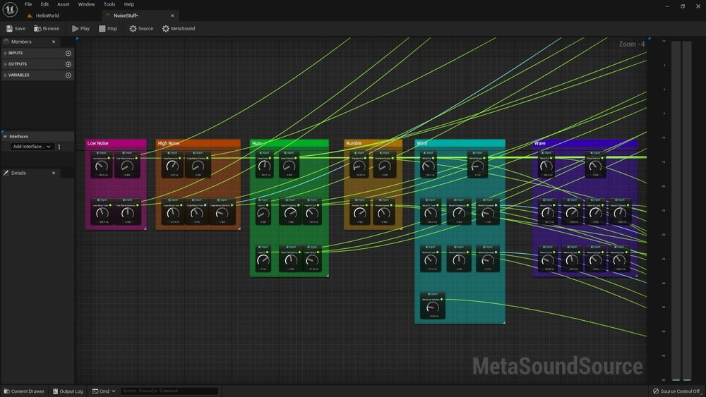 MetaAtmosphere Ambient Generator for Background Music Sound Effects w/ MetaSound 