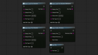 Select File / Folder Window 