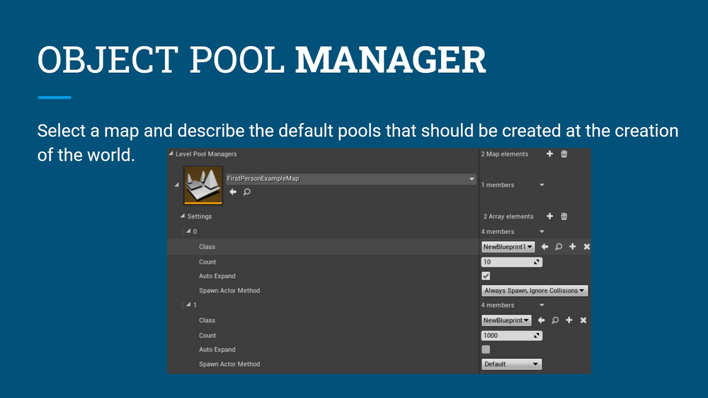 Object Pool Manager Plugin 