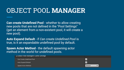 Object Pool Manager Plugin 