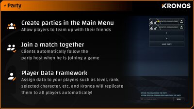 Kronos Matchmaking 