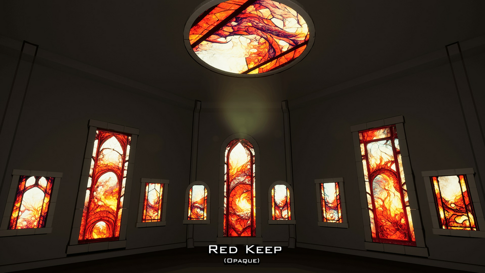 Sublime Stained Glass Materials: Pack 02 