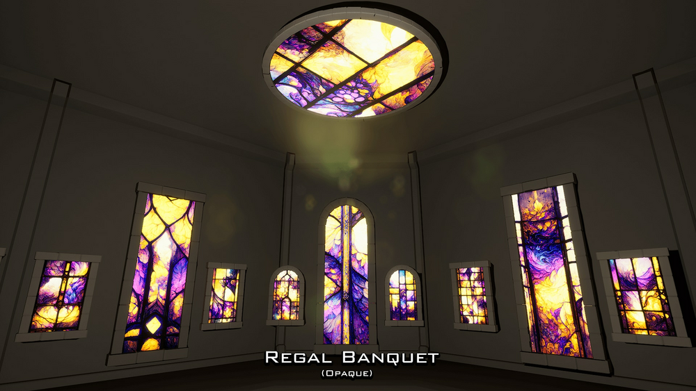 Sublime Stained Glass Materials: Pack 02 