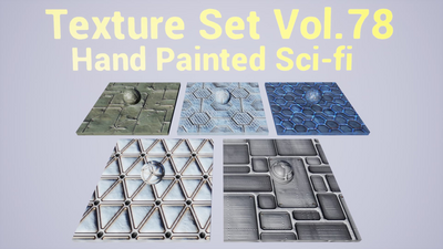 Sci-fi Vol.78 - Hand Painted Textures 