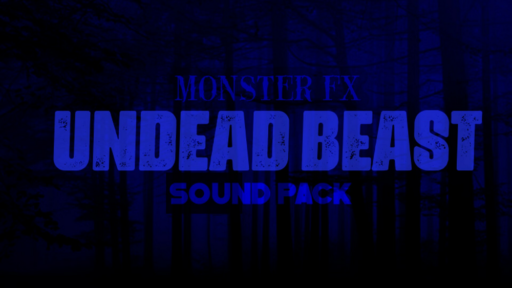 Monster Undead Beast Sound Pack 