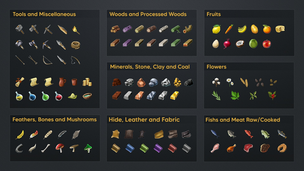 100 Resources Icons 