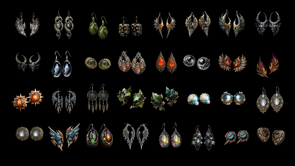 Earrings - Icons 