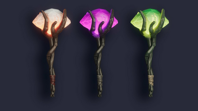 Stylized Maces & Hammers - RPG Weapons 