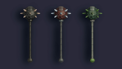 Stylized Maces & Hammers - RPG Weapons 