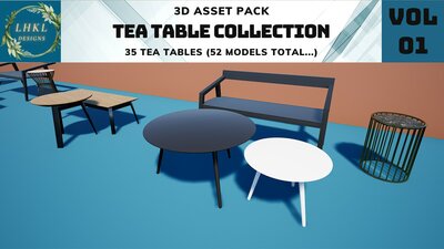 Tea Tables Pack 1 