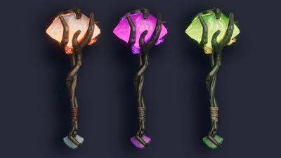 Stylized Maces & Hammers - RPG Weapons 