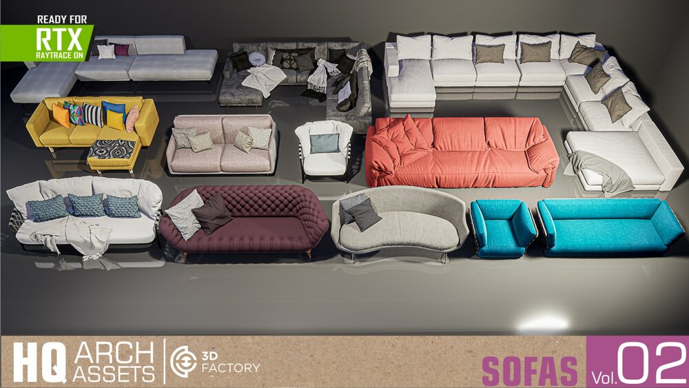 HQ Sofas Vol. 2 