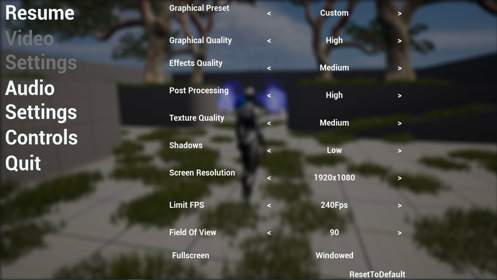 Settings System 