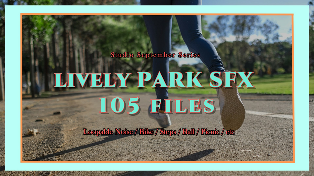 [SFX] Lively Park/Playground 105 Sound Effects 