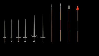 Lowpoly Fantasy Weapons 