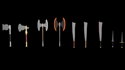 Lowpoly Fantasy Weapons 