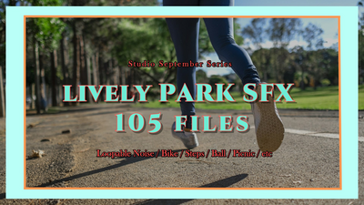 [SFX] Lively Park/Playground 105 Sound Effects