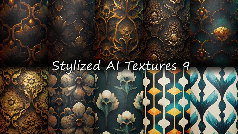 Stylized AI Textures 9 