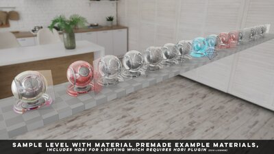 Path Tracing Glass Shader 