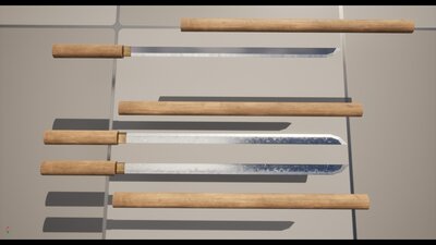 Stylized Straight Sword 