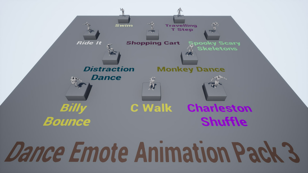 Dance Emote Animation Pack 3 