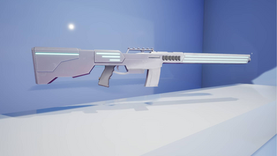 Sci-Fi Stylized Gun 