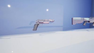 Sci-Fi Stylized Gun 