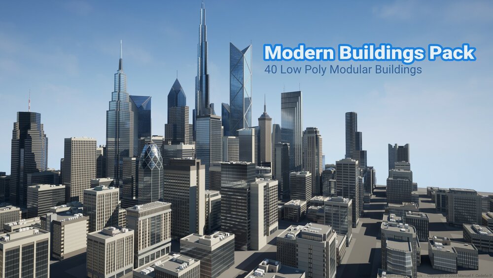 Modern Buildings Pack 