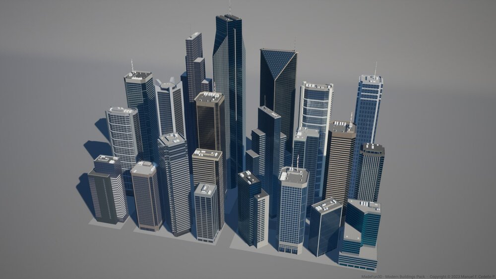 Modern Buildings Pack 