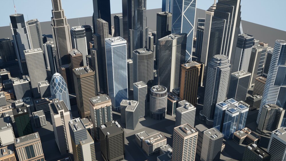 Modern Buildings Pack 